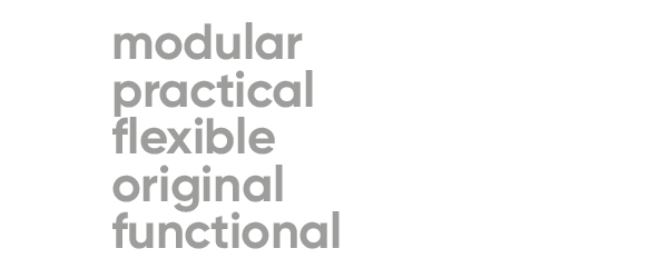 be:active be:biophilic be:collaborative be:modular be:responsible