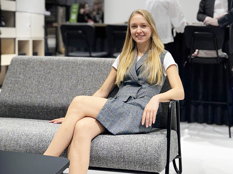 Ewa Półtorak au salon Orgatec 2024